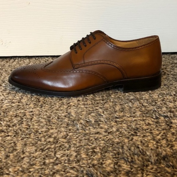 BRAND NEW Suit Supply Cognac Leather Derby Brogues main image 8